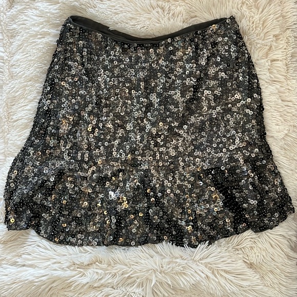 Zara Sequin Skirt - Picture 2 of 4